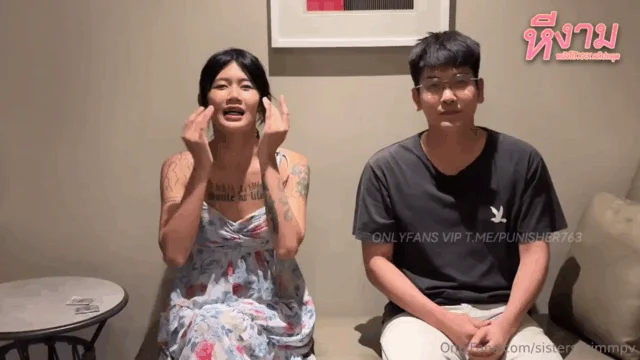 คลิปหลุดใหม่ๆ sistersgrimmpv Onlyfans สาวรอยสักหุ่นสุดเด็ดๆ มานัดเย็ดกระแทกหีท่า