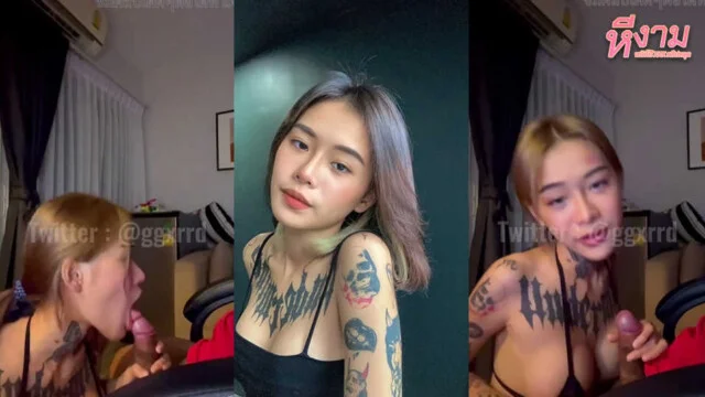 คลิปหลุดใหม่ล่าสุด ggxrrd Onlyfans สาวขี้เงี่ยนมาจับเย็ดเสียวแฟนหนุ่มบนเก้าอี้งา